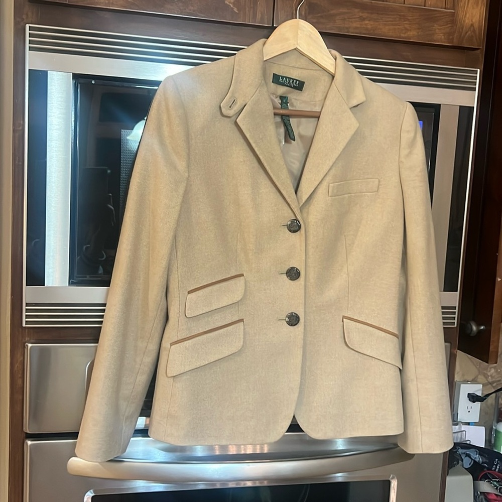 Lauren Ralph Lauren Tan Blazer